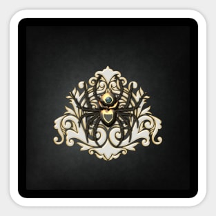 Awesome steampunk spider Sticker